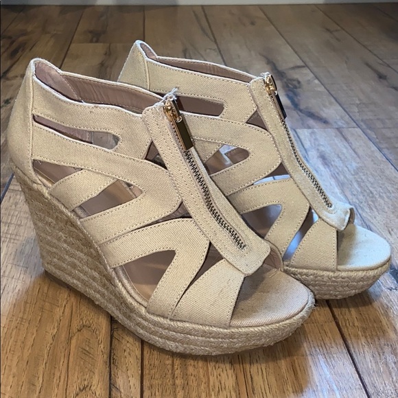 Merona Shoes - 7.5 Tan Target Wedges